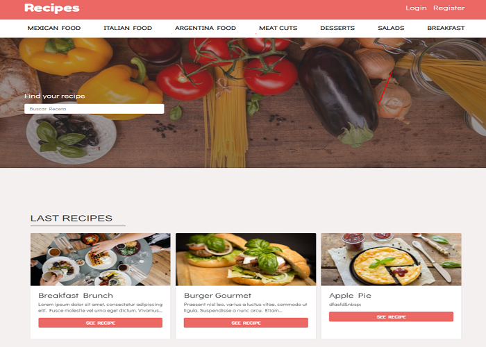 Recipe Laravel
